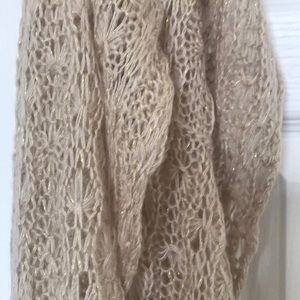 Gold Infinity scarf